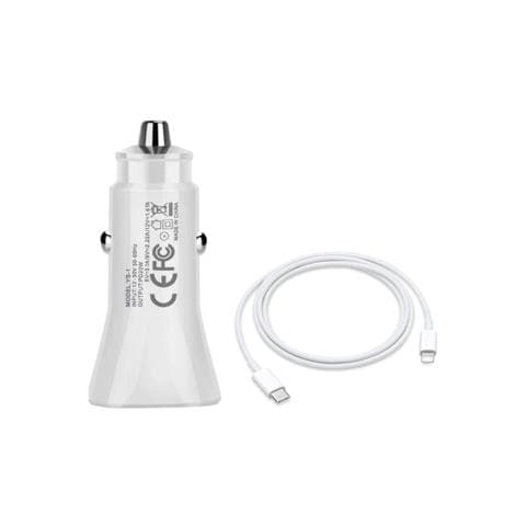 Set Caricabatteria Per Auto Usb-c Da 20 W Per Iphone 14, 13 Pro, 13 Pro Max, 12 Pro Max, 11 Pro - Foto 1