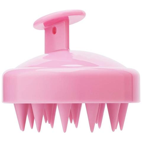 Spazzola Per Massaggio E Peeling Del Cuoio Capelluto Rosa - Foto 1