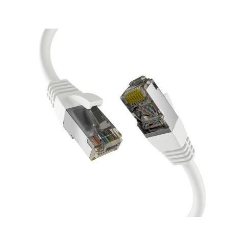 M-cab Ec020200317 Cavo Di Rete Bianco 7,5 M Cat8.1 S /ftp (s-stp) - Foto 1