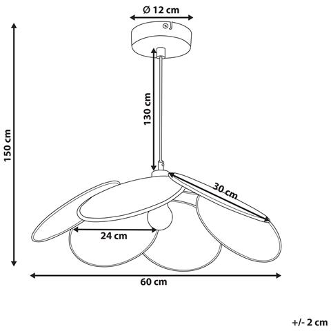 Lampadario Meroo Carta Naturale - Foto 14