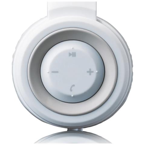 Lenco HPB-330WH cuffia e auricolare Con cavo e senza cavo A Padiglione Musica e Chiamate Micro-USB Bluetooth Bianco - Foto 6