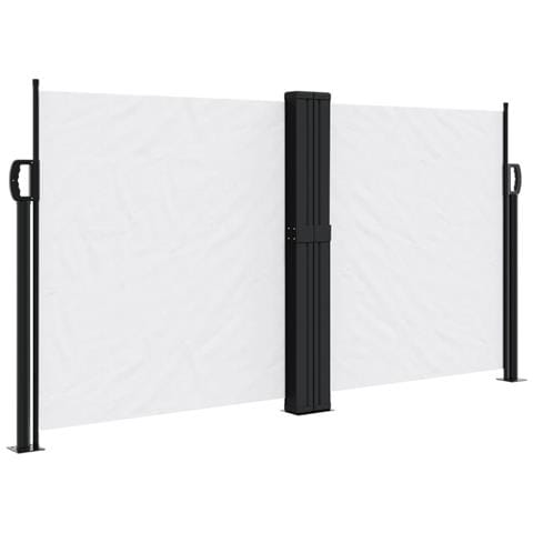 Tenda da Sole Laterale Retrattile Bianca 120x1200 cm - Foto 1