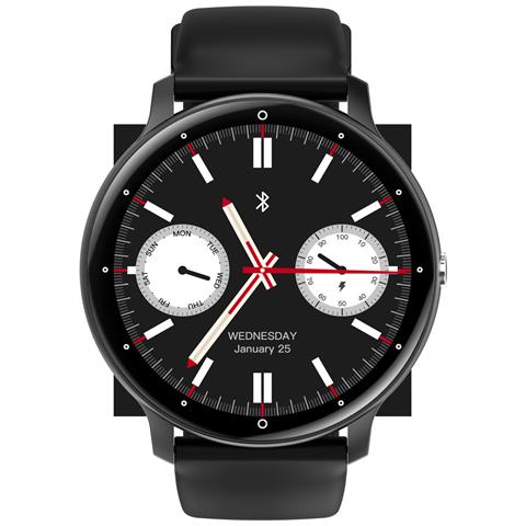 Smartwatch Resistente All'acqua Con Touch Screen Da 1,39 Pollici Black - Foto 1