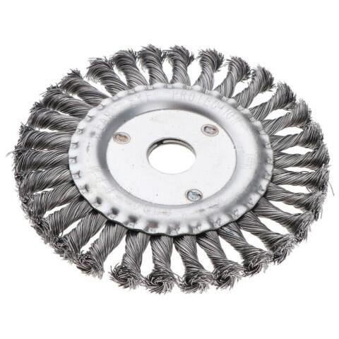 Spazzola Circolare Di Ferro Metallica Metallo Disco Smerigliatrice 150mm 6"" - Foto 1