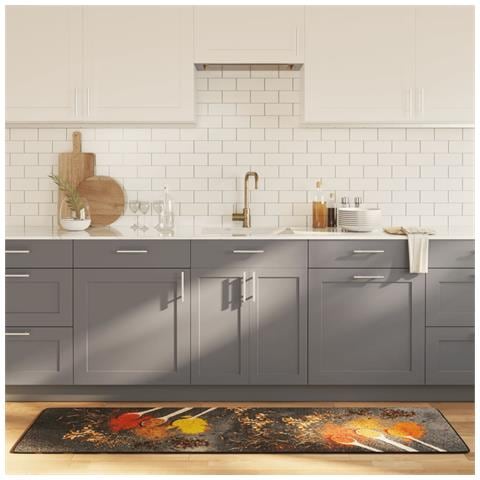 Tappeto Da Cucina Multicolore 60x180 Cm Lavabile Antiscivolo - Foto 1