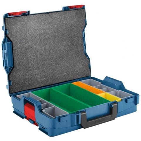 1 600 A01 6nc Scatola Di Conservazione Armadietto Portaoggetti Rettangolare Acrilonitrile Butadiene Stirene (abs) Blu - Foto 1