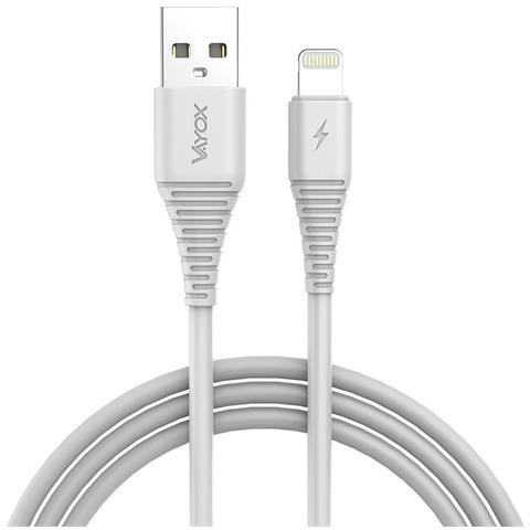 Cavo Usb - Lightning 2m Bianco Va0291 - Foto 1
