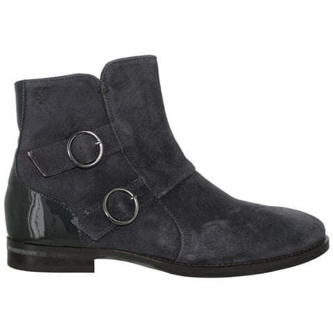 Stivali Da Donna In Pelle Scamosciata Con Zip Grigio 38 - Foto 1