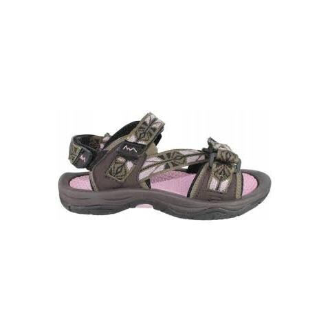 Sandali Con Velcro Tress Junior Marrone /rosa Di Children 28 - Foto 2