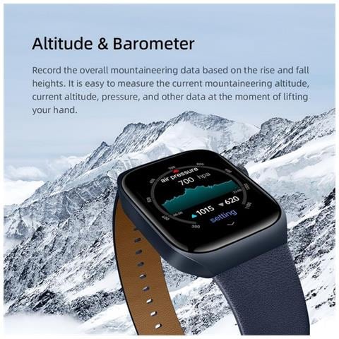 Smartwatch Orologio Fitness Tracker Bluetooth T2 Dark Blu Per Smartphone Ios Android - Foto 5