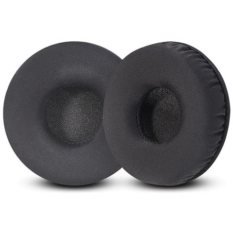 Cuscinetti Auricolari Di Ricambio Per Cuffie Sony Wh-ch520 - Tessuto In Seta Di Ghiaccio (7 Cm) Black - Foto 1