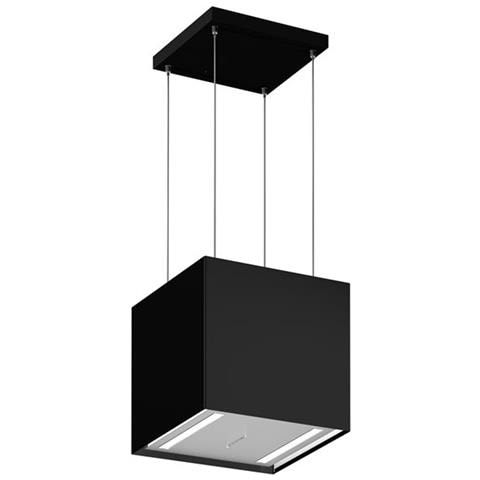 Cappa a Isola KUD40PRO1XA Aspirante /Filtrante 40 cm Colore Nero - Foto 1