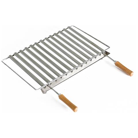 Griglia Argentina In Acciaio Inossidabile 66x35 - Foto 1