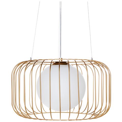 Lampadario Bairoa Metallo Oro - Foto 2