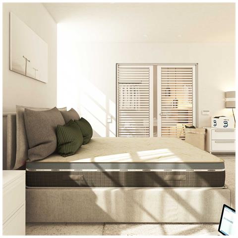 Materasso Molle e Memory Foam 5 cm Energy Matrimoniale misura 140x190 cm - Foto 2