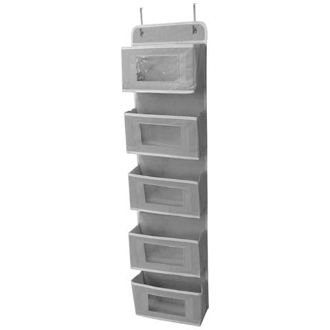 Organizzatore Multistrato - 5 Scomparti Singoli Per Armadio E Casa Grey - Foto 1