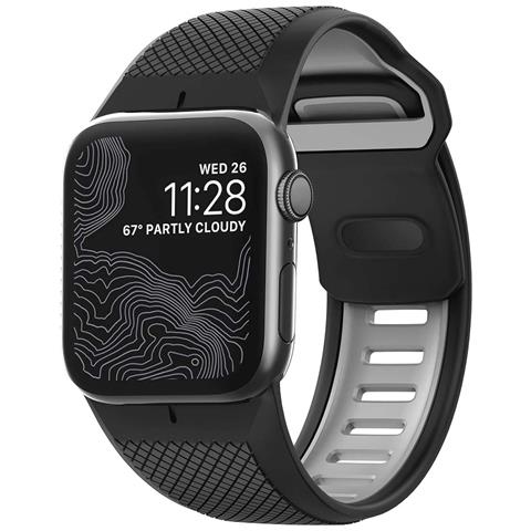 Cinturino Sportivo Apple Watch 1-9/se /ultra /ultra 2, Nero - Foto 9