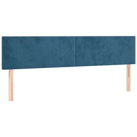 Struttura Letto Pouf con Materassi 160x200 cm Velluto - Foto 9