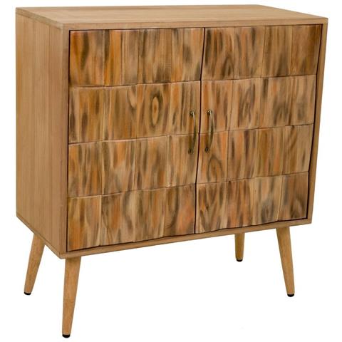 Mobile Da Ingresso In Legno Marrone 76x38x83h - Foto 1