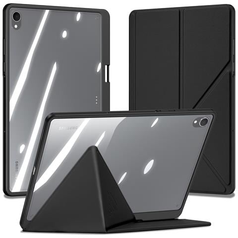 Cover per Galaxy Tab S11 - TPU+PC+Pelle /PU, Nero - Foto 2