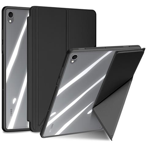 Cover per Galaxy Tab S11 - TPU+PC+Pelle /PU, Nero - Foto 1