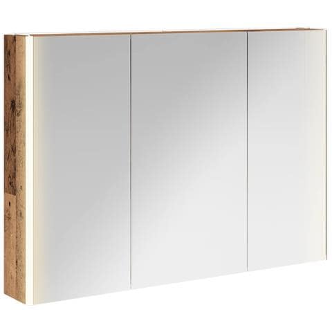 Mobiletto per specchio da bagno Legno vecchio - Foto 1