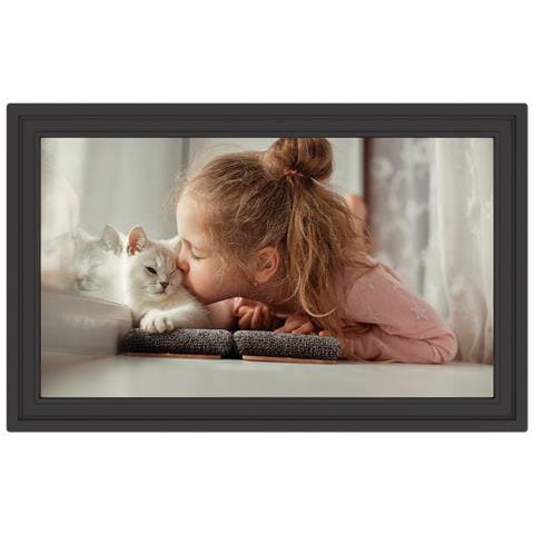 F15 cornice per foto digitali Nero 39,6 cm (15.6") Touch screen Wi-Fi - Foto 1