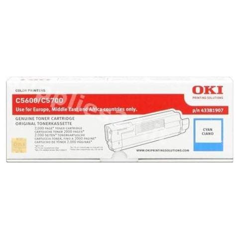 Cartuccia Toner Originale C5600 / 5700 Ciano - Foto 2