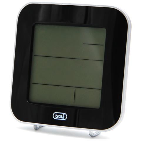 Stazione Meteo Me 3106 Con Orologio Sveglia e Calendario col. Nero - Foto 1