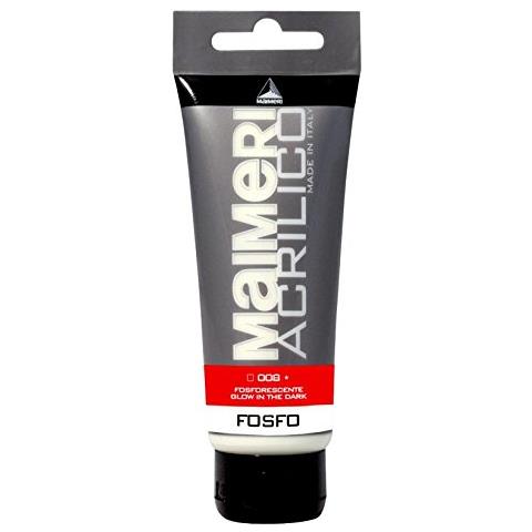 Colore Acrilico Satinato, 75 Ml Fosforescente Maimeri - Professionali, Fosforescente - Foto 1