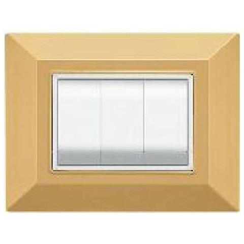 Placca Placchetta Placchette Compatibili Per Serie Axolute Sq Colorate - Oro 7 - Foto 1