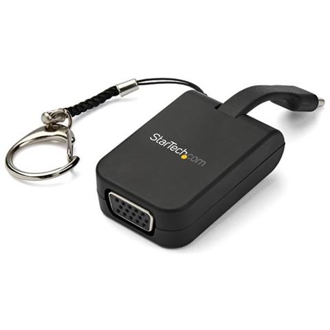 Portable Usb C To Vga Adapter Quick-connect Keychain 1080p - Foto 1