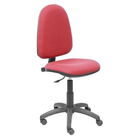 04cp - sedia Da Ufficio Ergonomica, Sedile E Schienale Rivestiti In Tessuto Bali Granata - Foto 1