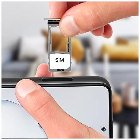 Slot Sostitutivo Scheda Samsung Galaxy Note 10 Lite 2x Nano Sim E Micro Sd Nero - Foto 8
