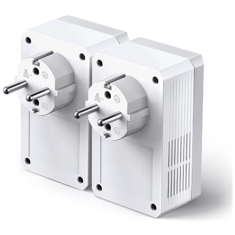 TL-PA4010P KIT V5 Adattatore di Rete PowerLine 600 Mbit /s Collegamento Ethernet LAN Bianco 2 Pezzi - Foto 2
