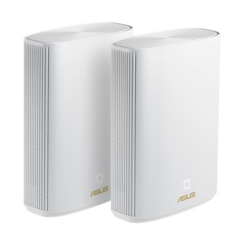 ZenWiFi AX Hybrid (XP4) Sistema Mesh WiFi 6 Dual-Band AX1800 Coppia di Router - Bianco - Foto 2