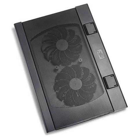 Dispositivo Di Raffreddamento Per Laptop Wind Pal Fs, Sottile, Portatile, Ad Alte Prestazioni, Due Ventole Da 140 Mm, 2 X Hub Usb, Fino A 17"" 382x262x46mm Mm - Foto 24