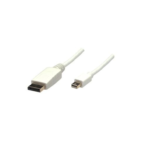 Cavo Adattatore Mini-DisplayPort / DisplayPort Lunghezza 2m Colore Bianco - Foto 1