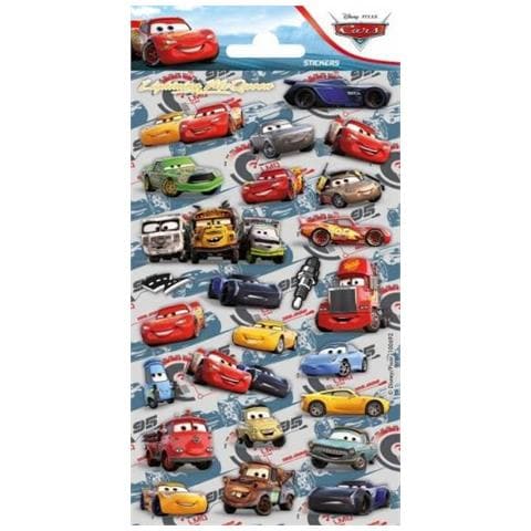 Adesivi Cars Junior 20 X 10 Cm Carta 25 Pezzi - Foto 1