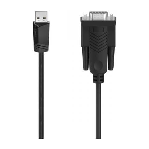 00200622 Cavo Seriale Nero 1,5 M Sub-d Usb-a - Foto 1