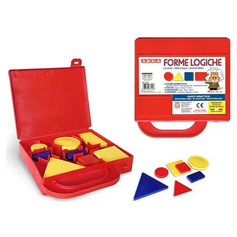 Gioco Educativo 125 Figure Logiche In Valigetta 48 Pz. - Foto 1