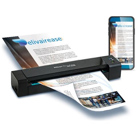 Scanner portatile Iris Anywhere 6 Wi-Fi Duplex Risoluzione 1200 x 1200 DPI Formato A4 Velocità 15 ppm Nero - Foto 2