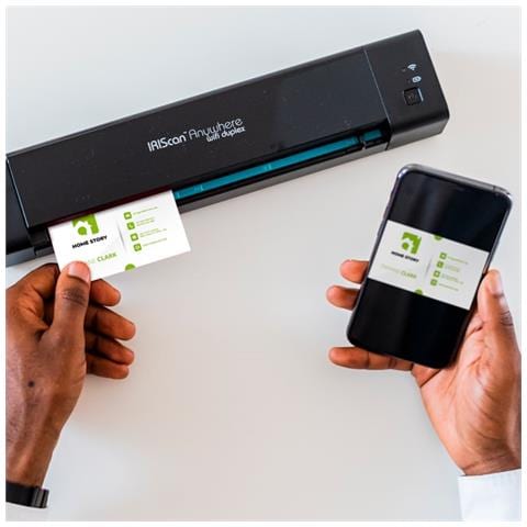 Scanner portatile Iris Anywhere 6 Wi-Fi Duplex Risoluzione 1200 x 1200 DPI Formato A4 Velocità 15 ppm Nero - Foto 6