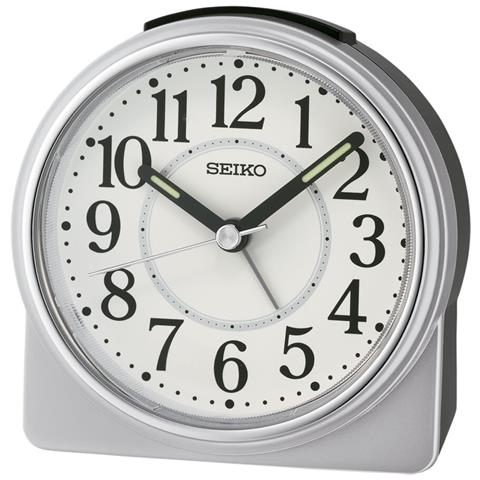 Orologio-sveglia Qhe198s Argentato - Foto 1