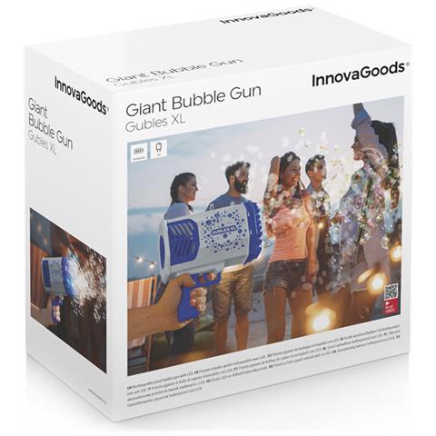 Pistola Per Bolle Di Sapone Gigante Con Led Gubles Xl - Foto 2