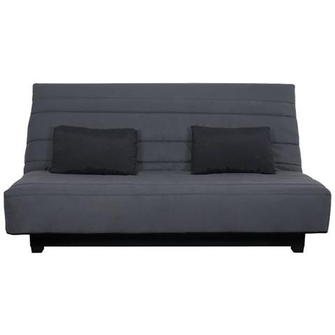 Divano Letto 2 Posti Dunlopillo - Grigio - Reveur - Foto 1