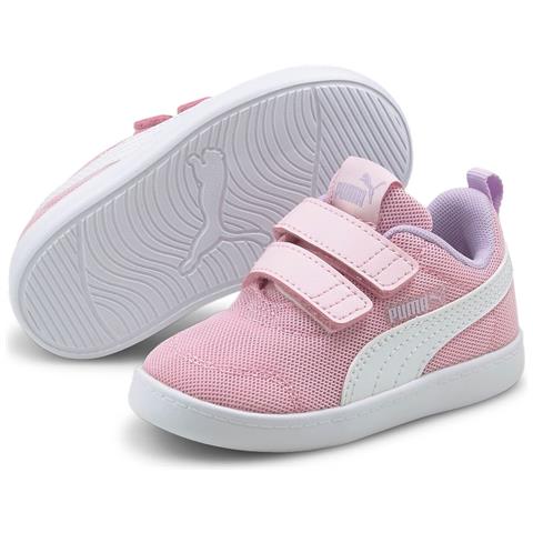 Courtflex V2 Mesh V Inf 37175908, Bambini, Rosa, 22 - Foto 5