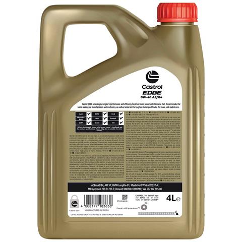 Ss Olio Edge 0w-40 A3/b4 4lt - Foto 2