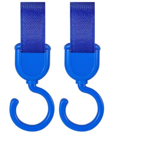 Confezione Da 2 Ganci Rotanti Per Passeggino, Rotazione A 360 Gradi - Foto 1