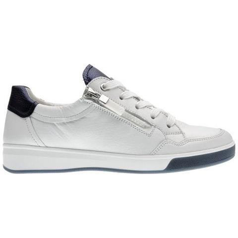 Rom Leisure Trainers Sneakers Pelle Scarpe Donna Bianco Eu 37, 12-34423-05 - Foto 2